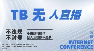 2025年淘宝无人直播带货10.0   全新技术,不违规,不封号,纯小白操作,日入几张【揭秘】-升阶有道