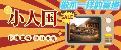 DeepSeek+绘图+视频制作小人国微观视频，小白轻轻松松上手，条条爆款，条条变现，单日就能收益-升阶有道