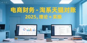 电商财务-淘系天猫对账2025,理论+实操-升阶有道