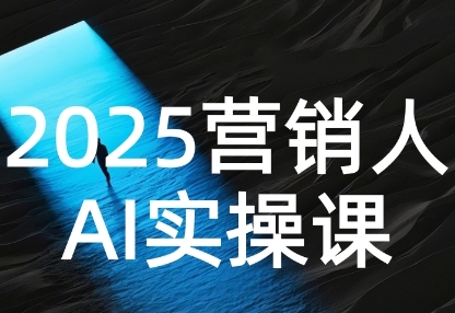 2025营销人Al实操课，AI营销抢跑实战，从Prompt到方案，效率碾压同行-升阶有道