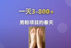 AI一键生成美女素材，一天收益3-8张，男粉项目的春天-升阶有道