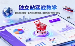 独立站实战教学,跨境经营全攻略,助您告别流量依赖,掌握跨境经营的终极奥-升阶有道
