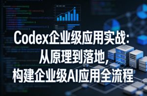 Codex企业级应用实战：从原理到落地，构建企业级AI应用全流程（更新）-升阶有道