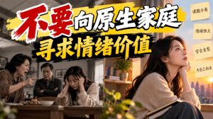 某公众号付费文章：不要向原生家庭寻求情绪价值-升阶有道